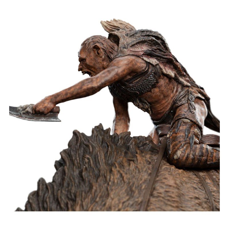 Le Seigneur des Anneaux statuette Sharkû on Warg 18 cm | 9420024747520
