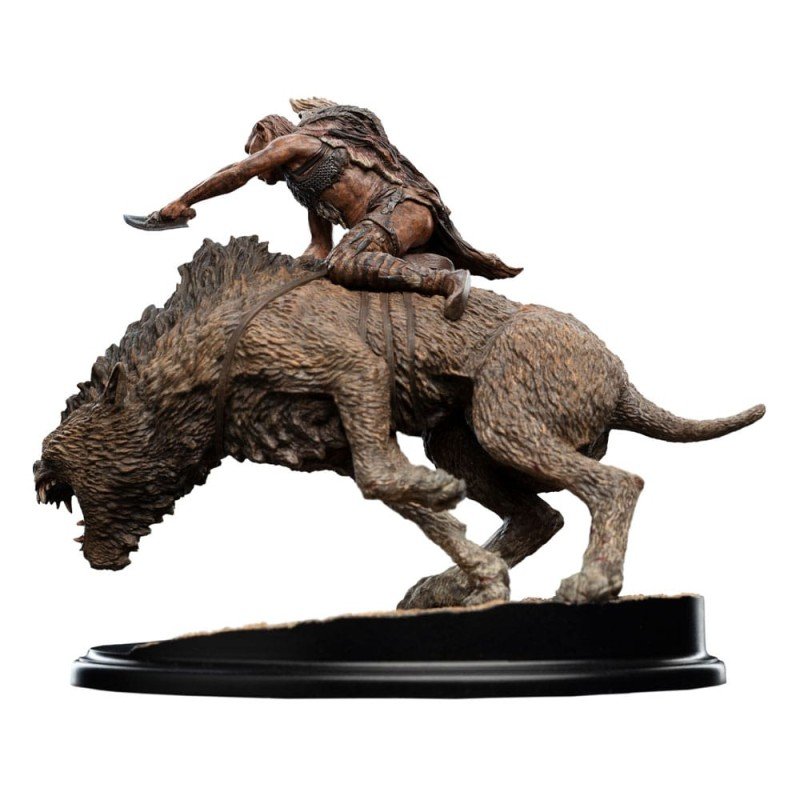 Le Seigneur des Anneaux statuette Sharkû on Warg 18 cm | 9420024747520