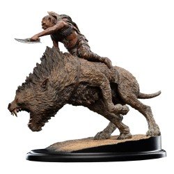 Le Seigneur des Anneaux statuette Sharkû on Warg 18 cm | 9420024747520