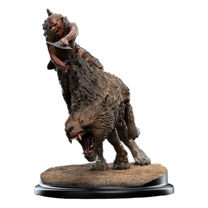 Le Seigneur des Anneaux statuette Sharkû on Warg 18 cm | 9420024747520