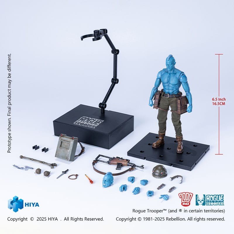 Rogue Trooper Exquisite Super Series Actionfigur 1/12 Rogue Trooper 16 cm | 6957534205415