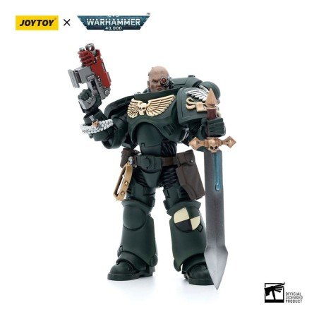 Warhammer 40k Action Figure 1/18 Dark Angels Intercessors Brother Nadael 12 cm | 6973130374935