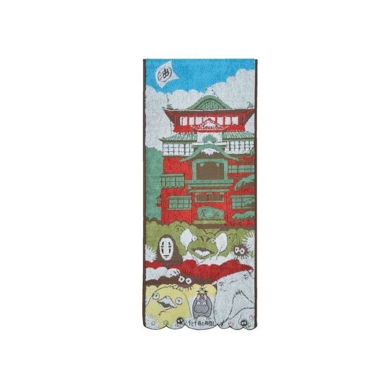 Le Voyage de Chihiro serviette de toilette Aburaya 34 x 80 cm | 4992272601756