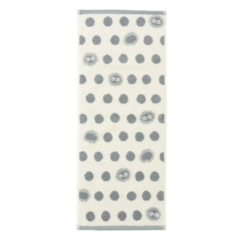 Mon voisin Totoro serviette de toilette Silhouette Noiraude 33 x 80 cm | 4992272649246