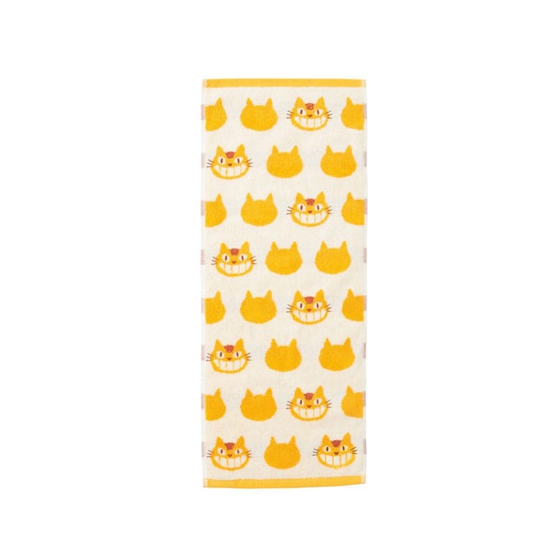 Mon voisin Totoro serviette de toilette Catbus Silhouette 33 x 80 cm | 4992272649277