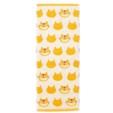 Mon voisin Totoro serviette de toilette Catbus Silhouette 33 x 80 cm | 4992272649277