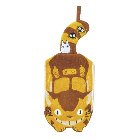 Mon voisin Totoro serviette mascotte Catbus 20 x 45 cm | 4992272649352