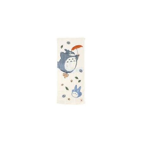 Mon voisin Totoro serviette de toilette Imabari Big Totoro Umbrella 34 x 80 cm | 4992272703450