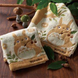 Mon voisin Totoro pack 2 serviettes de toilette mains 