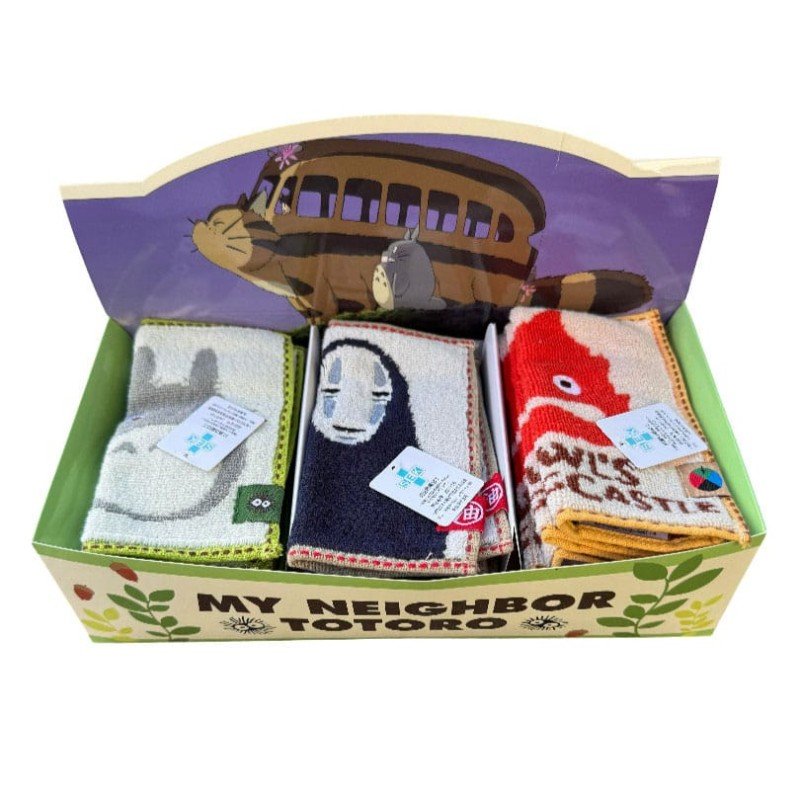 Studio Ghibli présentoir serviettes de toilette mains 25 x 25 cm (10) | 4992272920789