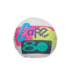 Retour vers le Futur oreiller 80's Cafe 45 cm