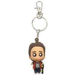 Retour vers le Futur porte-clés caoutchouc Pokis Marty McFly 6 cm