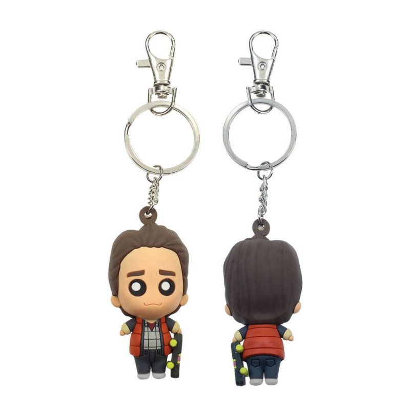 Retour vers le Futur porte-clés caoutchouc Pokis Marty McFly 6 cm | 8436546890140