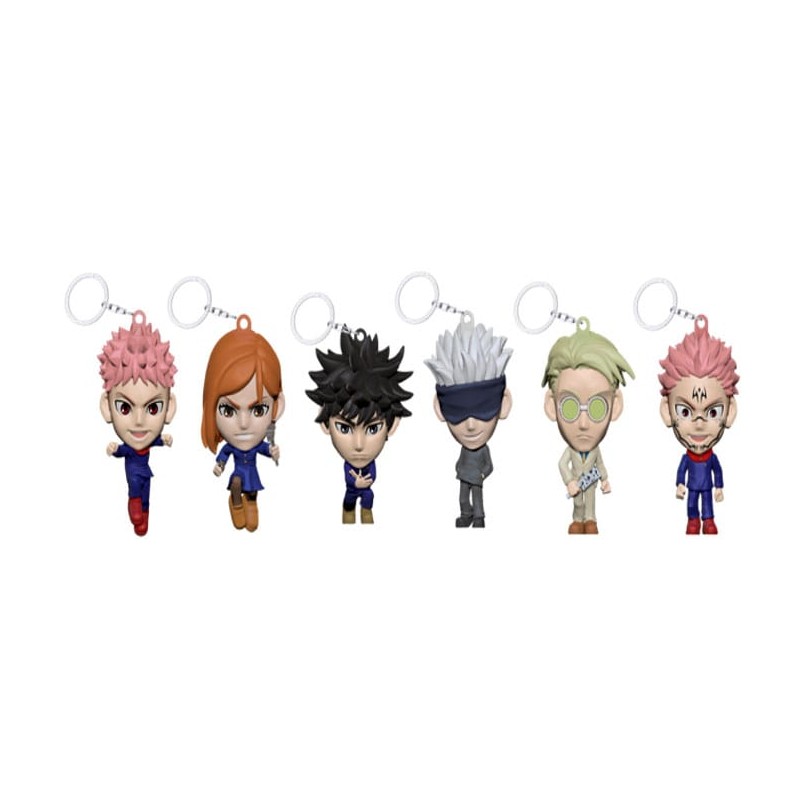 Jujutsu Kaisen Pocket Hero Keychain Blind Box Display (12) | 4895217593461