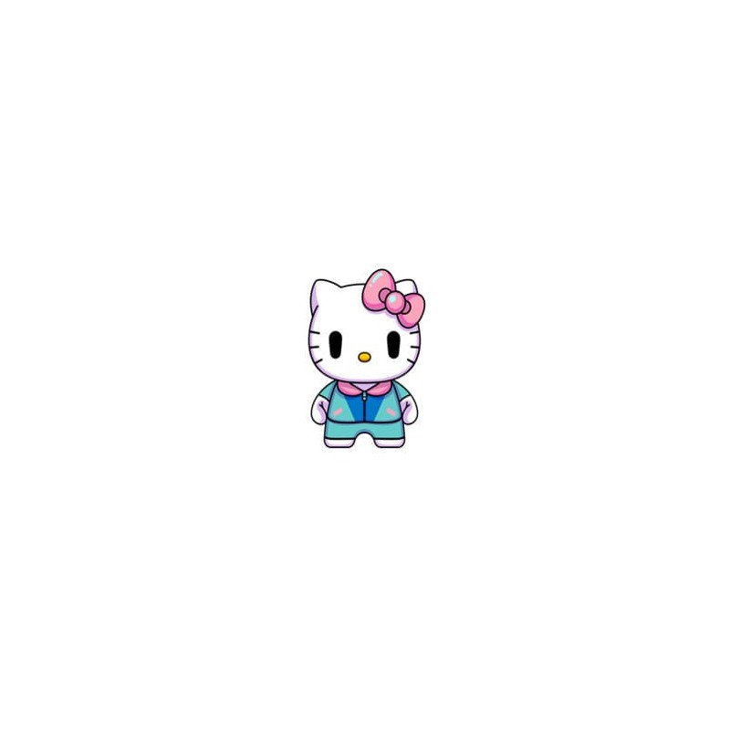 Sanrio DZNR Plush Figure Hello Kitty City Pop Edition 18 cm | 4895217515661