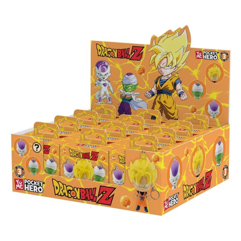 Dragon Ball Z Pocket Hero Keychain Series 1 Blind Box Display (12) | 4895217516248