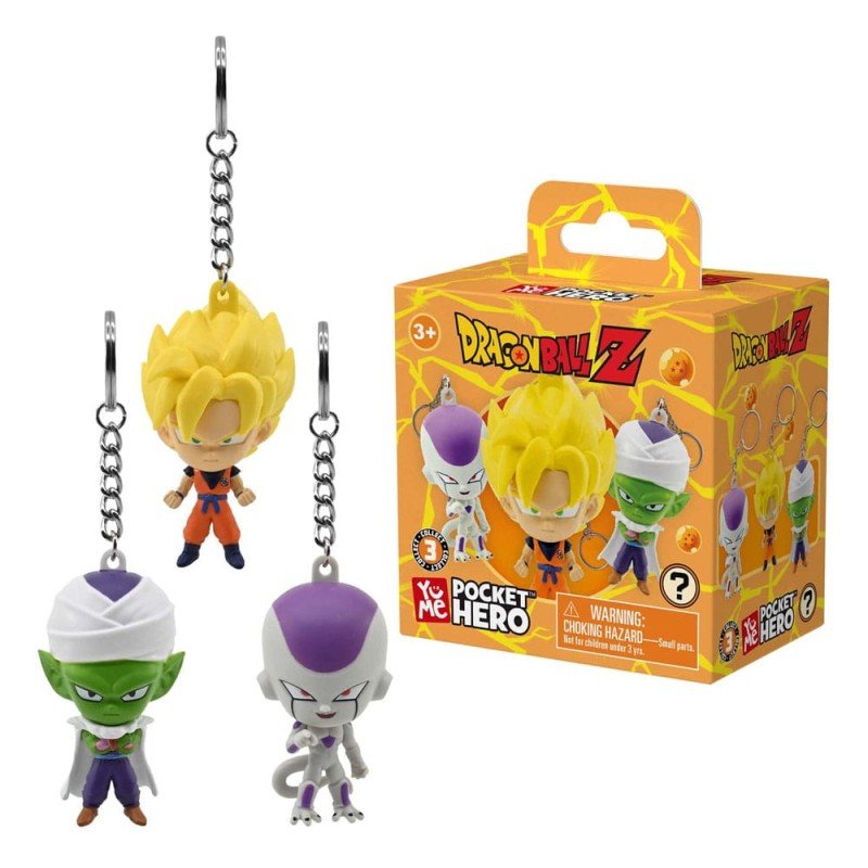Dragon Ball Z Pocket Hero Keychain Series 1 Blind Box Display (12) | 4895217516248