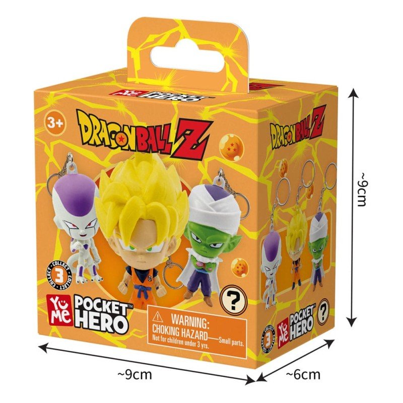 Dragon Ball Z Pocket Hero Keychain Series 1 Blind Box Display (12) | 4895217516248