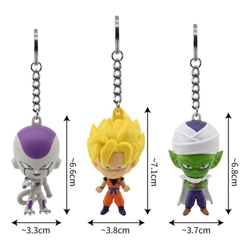 Dragon Ball Z Pocket Hero Keychain Series 1 Blind Box Display (12) | 4895217516248
