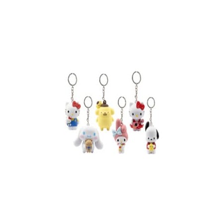 Sanrio Pocket Hero Keychain Hello Kitty and Friends Series 1 Blind Box Display (12) | 4895217516682