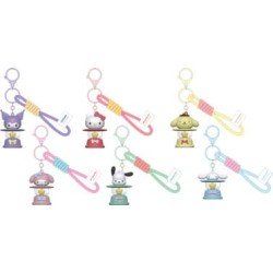 Sanrio Light-Up Camping Lamp Series Keychain with Hand Strap Hello Kitty and Friends Display (12)