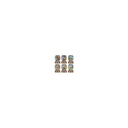 One Piece Barrel Capsule Mini Figures 9 cm Blind Box Display (6) | 4895217593447