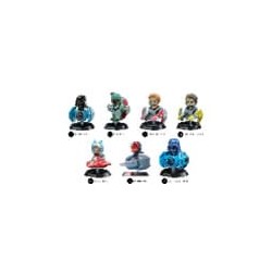 Star Wars Bobble Hero Cosbi Rider Bobble-Head 6 cm Blind Box Display (6)