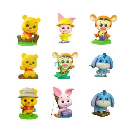 Disney Cosbi Mini Figures Winnie the Pooh 8 cm Blind Box Display (8) | 4895217593522