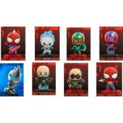 Spider-Man Cosbi Mini Figures 8 cm Blind Box Display (8)