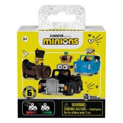 Minions Zoom Hero Pullback Vehicles with Figures Blind Box Assortment (12) | 4895217594529