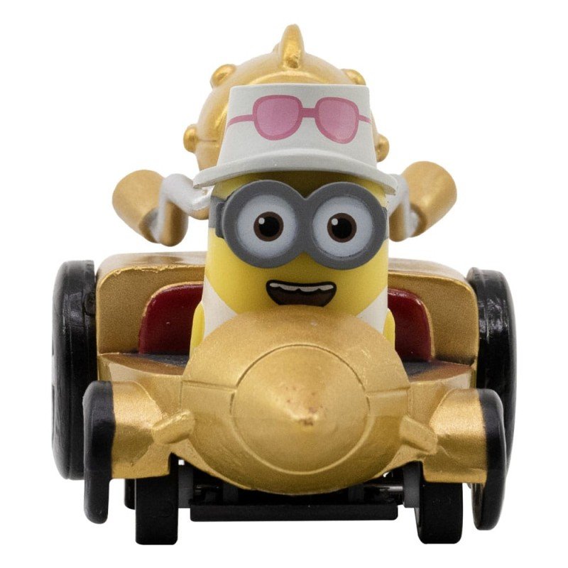 Minions Zoom Hero Pullback Vehicles with Figures Blind Box Assortment (12) | 4895217594529