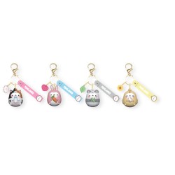 Molang Animal Costume Series Keychain with Hand Strap Display (12)