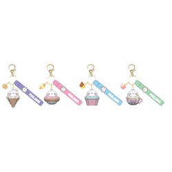 Molang Snack Time Series Keychain with Hand Strap Display (12)