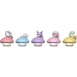 Sanrio Bedside Light Little Mushroom Series Mini Figures Hello Kitty and Friends 8 cm Display (12)