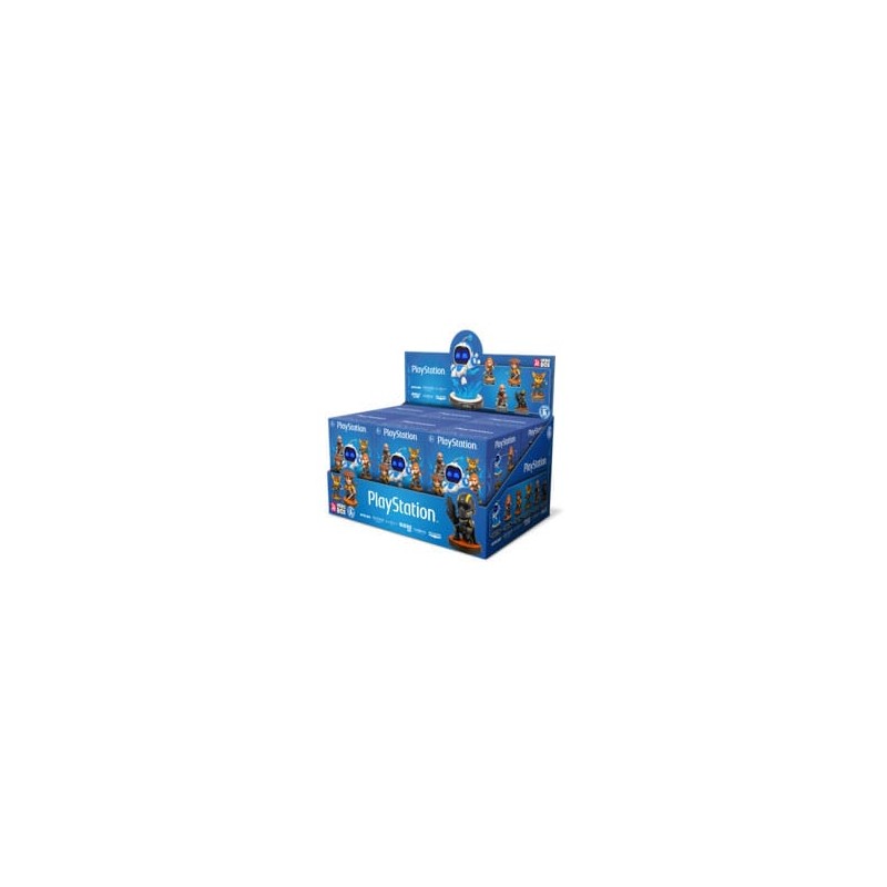 PlayStation Hero Box All Stars Series Mini Figures 12 cm Display (6) | 4895217592815