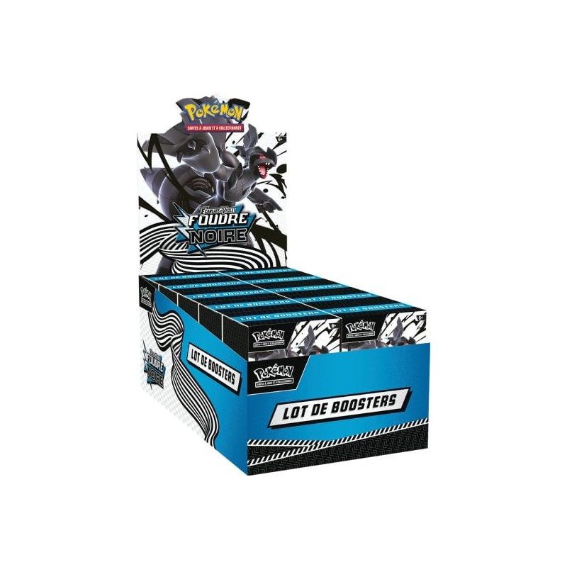 Pokémon - Black Lightning (EV10.5) - Sealed Display Bundle - 6 Booster Packs - FR | 196214118416