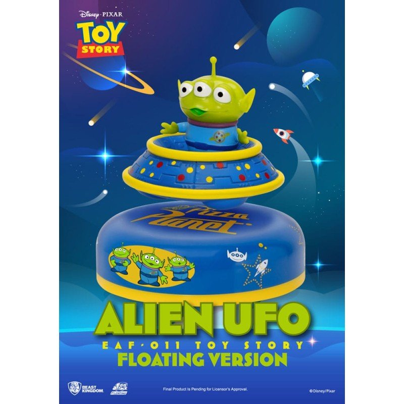 Toy Story diorama Egg Attack Alien UFO Floating Ver. 6 cm | 4711385266184