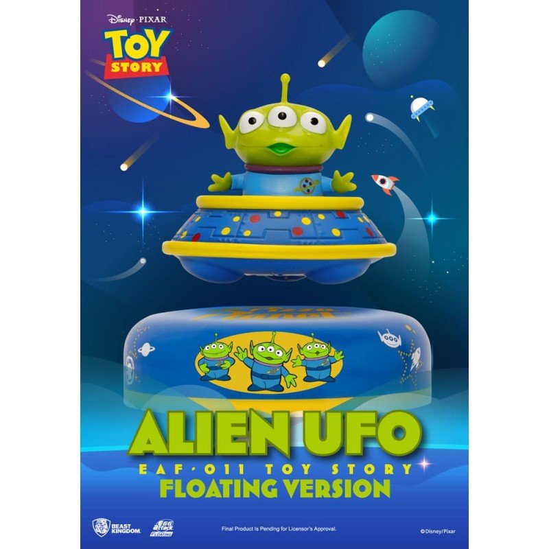 Toy Story diorama Egg Attack Alien UFO Floating Ver. 6 cm | 4711385266184
