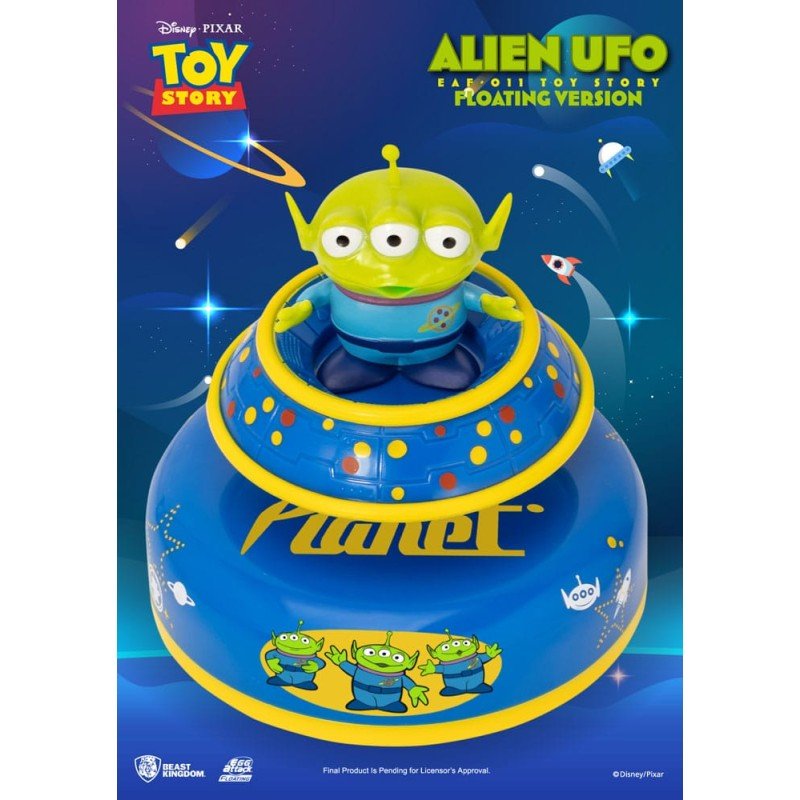 Toy Story diorama Egg Attack Alien UFO Floating Ver. 6 cm | 4711385266184