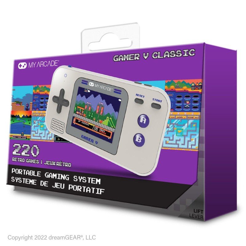 My Arcade Console de jeu portable Gamer V Classic | 0845620039203