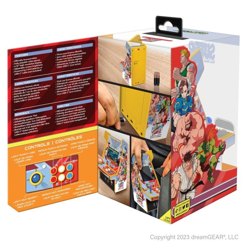 Super Street Fighter II Portable Retro Arcade Micro Player Pro | 0845620041855