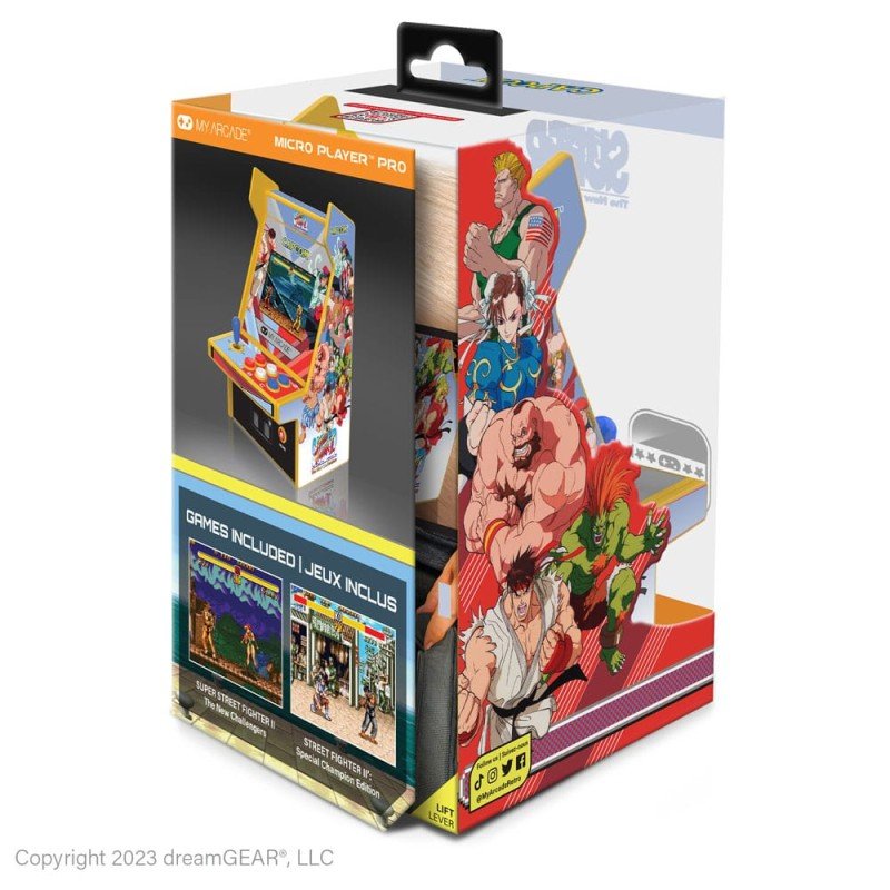 Super Street Fighter II Console de jeu rétro portable Arcade Micro Player Pro | 0845620041855