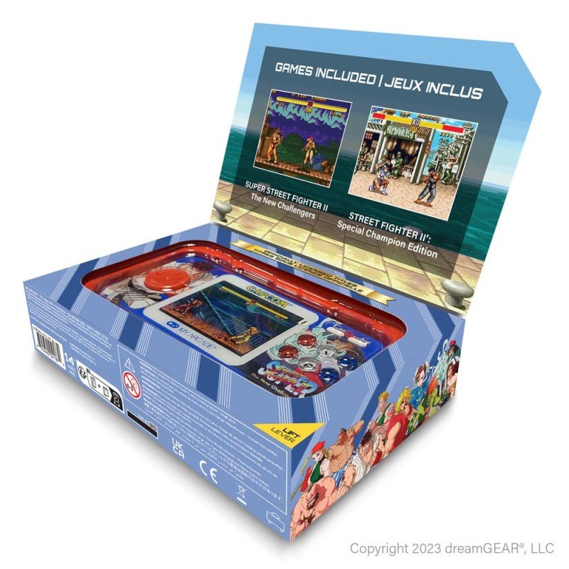 Super Street Fighter II Console de jeu portable Pocket Player Pro | 0845620041879
