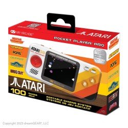 Atari Console de jeu portable Pocket Player Pro | 0845620070152