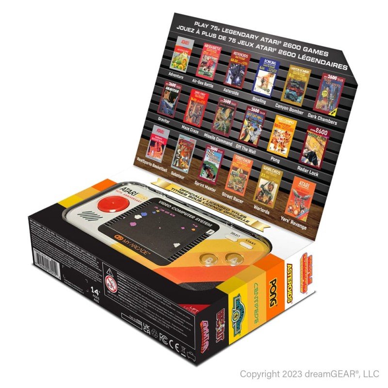 Atari Console de jeu portable Pocket Player Pro | 0845620070152