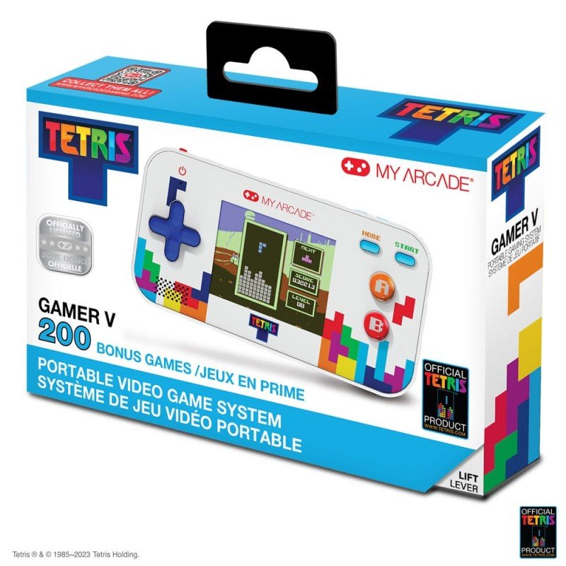 Tetris Console de jeux vidéo portable Gamer V | 0845620070305