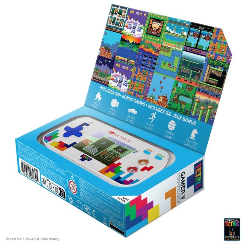 Tetris Console de jeux vidéo portable Gamer V | 0845620070305