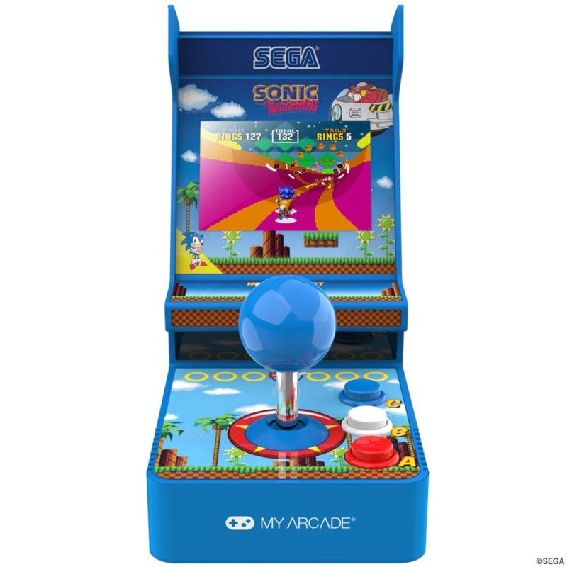 Sonic The Hedgehog Console de jeu rétro portable Arcade Joystick Player | 0845620071579