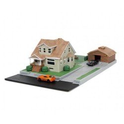 Fast & Furious diorama Nano Metalfigs Nano Scene Dom's House
