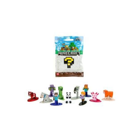 Minecraft assortiment figurines Diecast Nano Metalfigs 4 cm (12) | 4006333093319